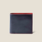[Gloss Cordovan]<br>International wallet<br>color: Navy<br>【Build-to-order manufacturing】