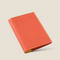 [French calf] <br>In -house passport case<br>color: Orange<br>【Build-to-order manufacturing】