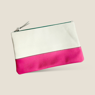 ホワイト×ピンク
