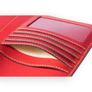 [French calf] <br> A5 notebook cover <br> color: red <br> [Made -to -order]
