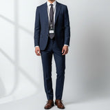 [French calf] <br>ID strap both sides side  <br>color: navy