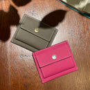 [French calf] <br>Mini -snap wallet<br>Color: Magenta pink