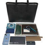 [French calf] <br>Bercy tote bag<br>color: black