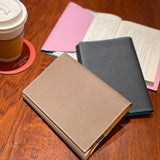 [French calf] <br>book cover<br>color: taupe