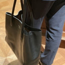 [Shrink leather]<br>Tutitot bag<br>color: Black