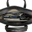 [フレンチカーフ] <br>ベルシー トートバッグ<br>color：ネイビー