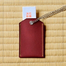 [BROOKLYN MUSEUM × NINNAJI]<br>お守りカバー チェーンタイプ<br>color：ヤマト ボルドー