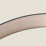 [Gloss cordovan] <br>30mm belt<br>color: navy