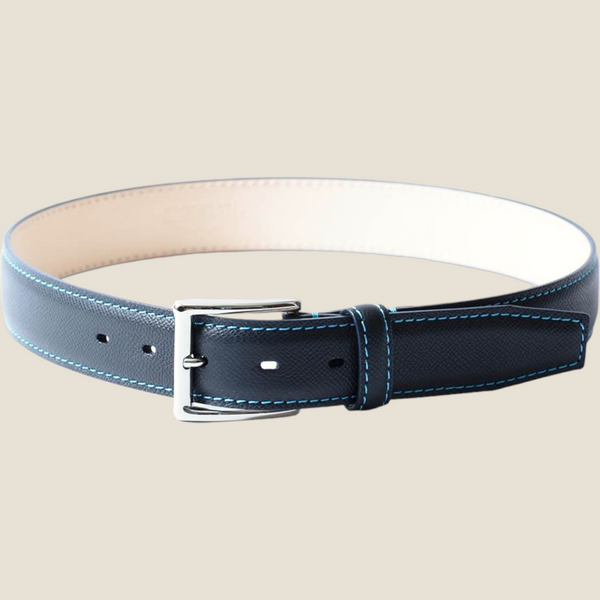 ◎美品 バーニーズニューヨーク 濃紺 中綿ライナー付 ベルト XL 1 フレンチカーフ] 35mmベルトcolor：ネイビー – BROOKLYN MUSEUM