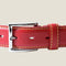 [フレンチカーフ] <br>35mmベルト<br>color：レッド