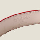 [フレンチカーフ] <br>35mmベルト<br>color：レッド