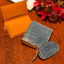 [Ai dyed crocodile] <br>Inner card case