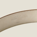 [クロコパターンレザー] <br>35mmベルト <br>color：キャメル