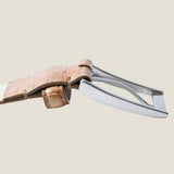 [Salvage PROJECT]<br>[Croc pattern leather] <br>35mm belt <br>color: camel