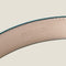 [クロコパターンレザー] <br>35mmベルト<br>color：カーキ