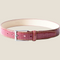 [Croco pattern leather] <br>35mm belt<br>color: Red
