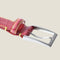 [Croco pattern leather] <br>35mm belt<br>color: Red
