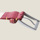 [Croco pattern leather] <br>35mm belt<br>color: Red