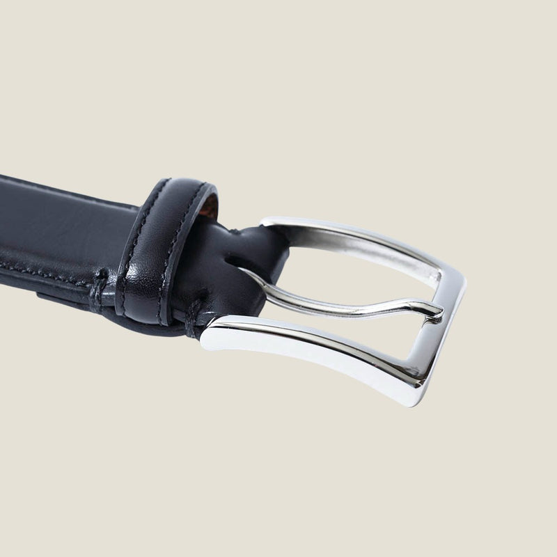 [Kip leather] <br>30mm belt<br>color: Black