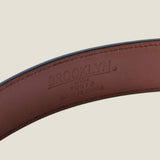 [Kip Leather] <br>30mm belt<br>color: dark brown