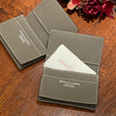 [French calf] <br>Through gachi card case<br>color: Tope