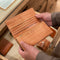 [Persimmon astringent dyeing] <br>Sasamachi wallet
