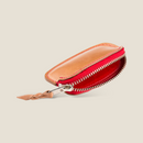 [Gloss Cordovan] <br>Smart coin case<br>color: Beige<br>【Build-to-order manufacturing】