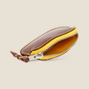 [Gloss Cordovan] <br>Smart coin case<br>color: Tan<br>【Build-to-order manufacturing】