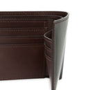 [サルベージ PROJECT]<br>水染めコードバン 純札<br>color：ダークブラウン