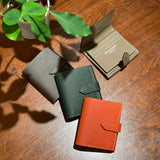 [French calf]<br>hookup wallet<br>color: orange