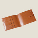[BOXカーフ] <br>16×19.2手帳カバー<br>color：キャメル