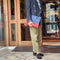 [French calf] <br>Combination clutch bag<br>color: Ink blue x red