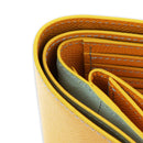 [Salvage Project]<br>French calf International wallet<br>color: Yellow