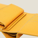 [French calf]<br>international wallet<br>color: yellow<br>[Made to order]