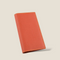 [French calf] <br>Pocket size notebook cover<br>color: Orange<br>【Build-to-order manufacturing】