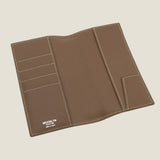 [フレンチカーフ] <br>ポケットサイズ手帳カバー<br>color：トープ
