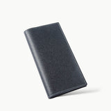 [フレンチカーフ] <br>ポケットサイズ手帳カバー<br>color：ブラック<br>【ご予約受付中：お届け目安３ヶ月程】 背景統一