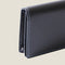 [French calf] <br>Through gachi card case<br>color: Dark brown