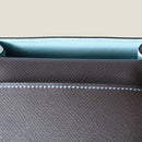 [French calf] <br>Through gachi card case<br>color: Dark brown