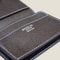 [French calf] <br>Through gachi card case<br>color: Dark brown
