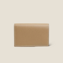 [French calf] <br>Through gachi card case<br>color: Tope<br>【Build-to-order manufacturing】