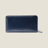 [French calf] <br>passport case <br>color: navy<br>[Made to order]