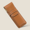 [French calf] <br>3 pen case<br>color: Camel<br>【Build-to-order manufacturing】