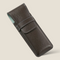 [French calf] <br>3 pen case<br>color: Dark brown<br>【Build-to-order manufacturing】