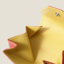 [フレンチカーフ] <br>スナップコインケース<br>color：オレンジ<br>【受注生産】