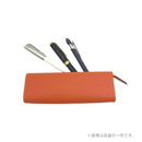[French calf]<br>Zipper pen case<br>color: Fuchsha pink<br>【Build-to-order manufacturing】