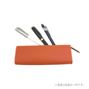 [French calf]<br>Zipper pen case<br>Color: Dark green<br>【Build-to-order manufacturing】