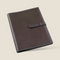 [French calf] <br>A5 notebook cover <br>color: Dark brown<br>【Build-to-order manufacturing】