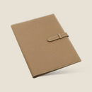 [French calf] <br>A5 notebook cover<br>color: Tope<br>【Build-to-order manufacturing】