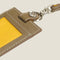 [French calf] <br>ID strap both sides vertical<br>color: Tope